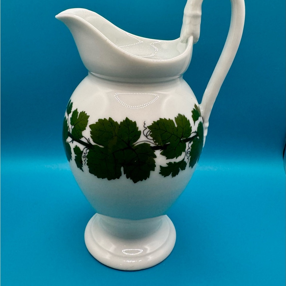 Meissen Green Vine Pitcher/Jug.